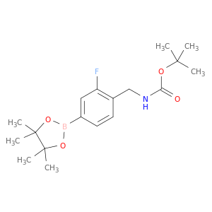 4-(N-Boc-aminomethyl)-3-fluorobenzeneboronic acid pinacol ester