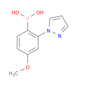 [4-Methoxy-2-(1h-pyrazol-1-yl)phenyl]boronic acid