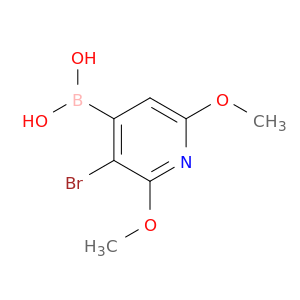 (3-bromo-2,6-dimethoxypyridin-4-yl)boronicacid