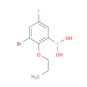 (3-Bromo-5-fluoro-2-propoxyphenyl)boronic acid