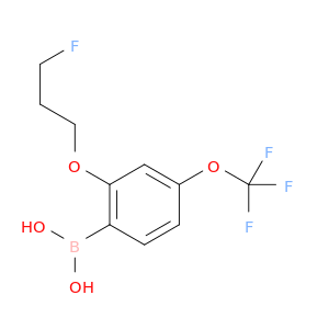 (2-(3-fluoropropoxy)-4-(trifluoromethoxy)phenyl)boronic acid