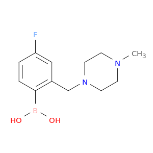 4-Fluoro-2-((4-methylpiperazin-1-yl)methyl)phenylboronic acid
