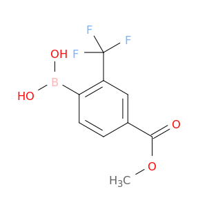 4-(Methoxycarbonyl)-2-(trifluoromethyl)phenylboronic acid